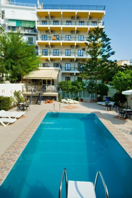 Hotel Bakos Loutráki Esterno foto